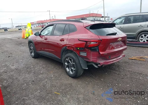 2025 Chevrolet Trax Fwd Lt from USA, damaged, VIN KL77LHEPXSC296489